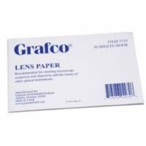 Graham Field Lens Paper 4 X 6 50 Sheets Pk Pack of 50 (Pack of 5) - Diagnostics >> Diagnostic Accessories - Graham Field