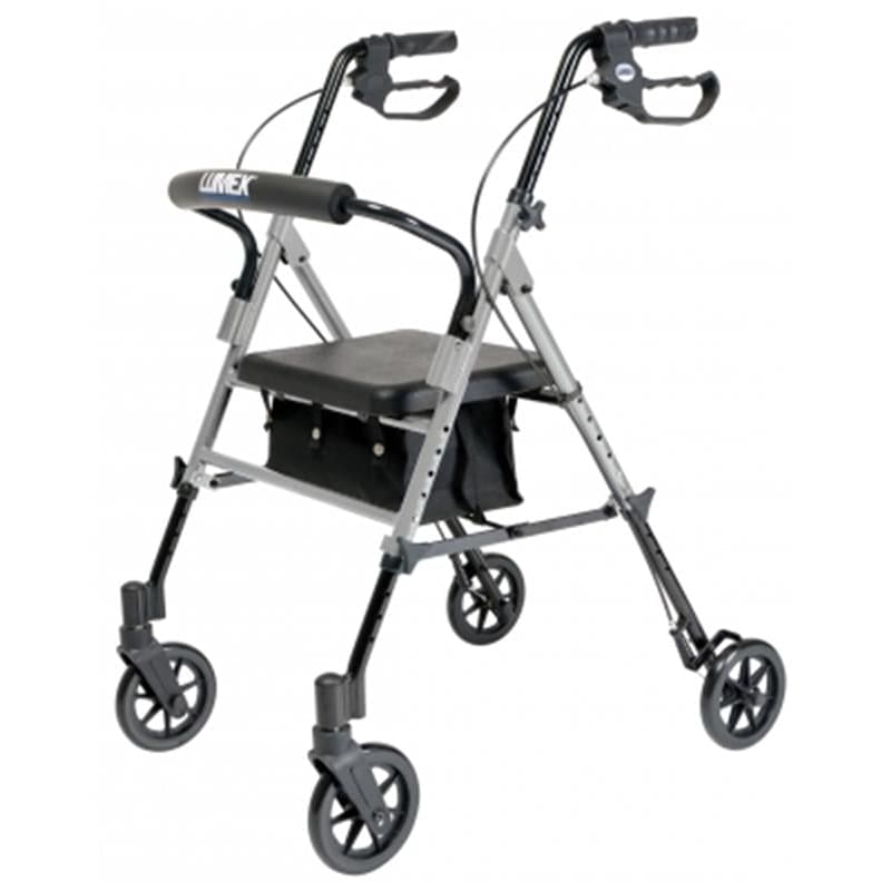 Graham Field Lumex Set N Go Rollator Hgt Adj Silver - Item Detail - Graham Field