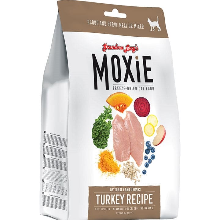 Grandma Lucys Cat Moxie Grain Free Turkey 8Oz - Pet Supplies - Grandma Maes