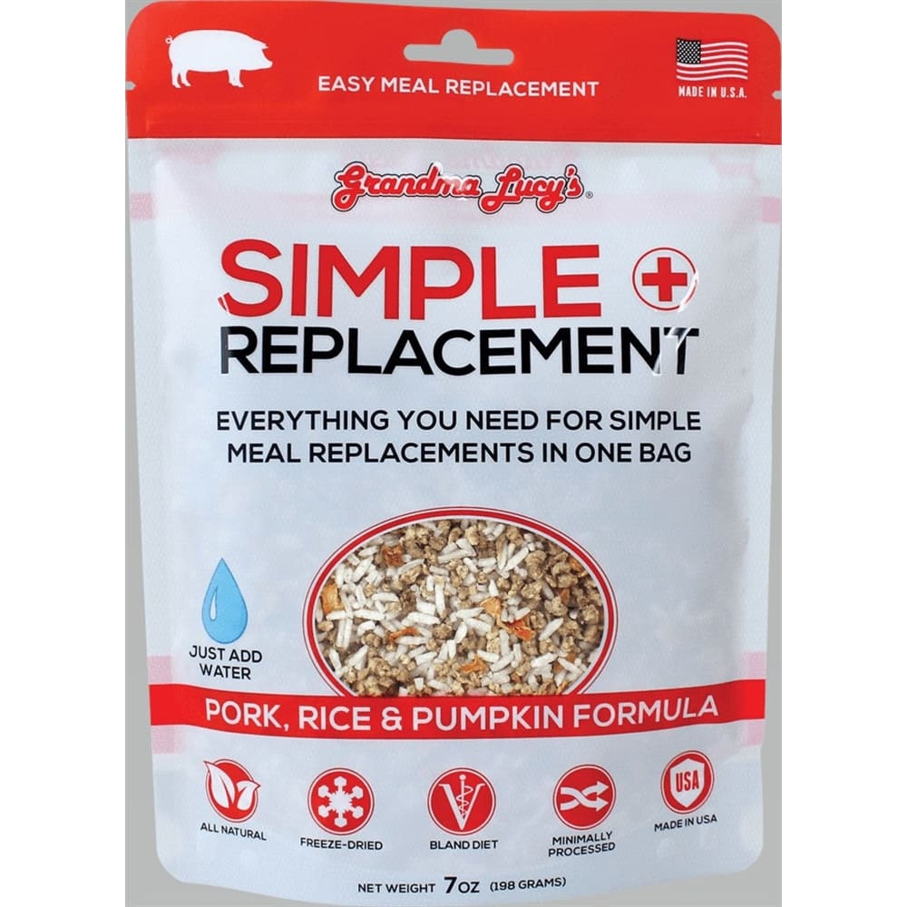 Grandma Lucys Dog Freeze Dried Simple Replacement Pork 7 Oz - Pet Supplies - Grandma Maes