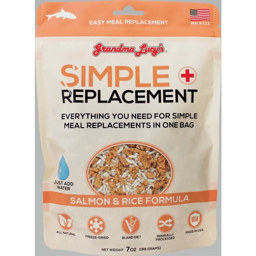 Grandma Lucys Dog Freeze Dried Simple Replacement Salmon 7 Oz - Pet Supplies - Grandma Maes