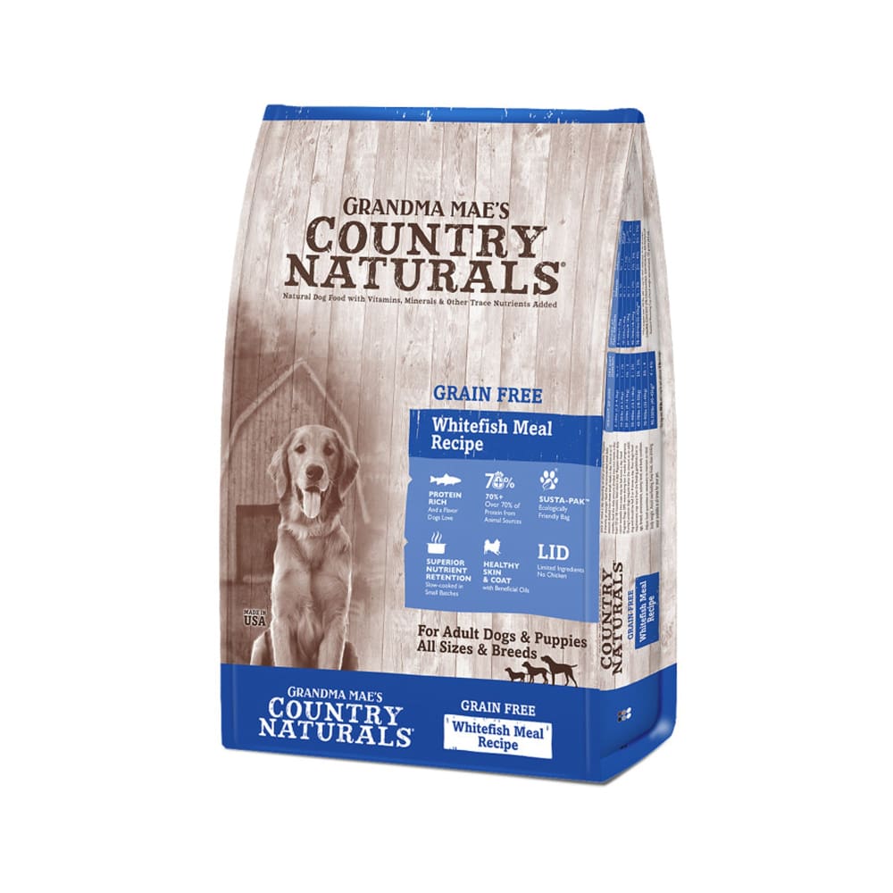 Grandma Maes Country Naturals Grain Free Fish Dog Food 14 lb - Pet Supplies - Grandma Maes