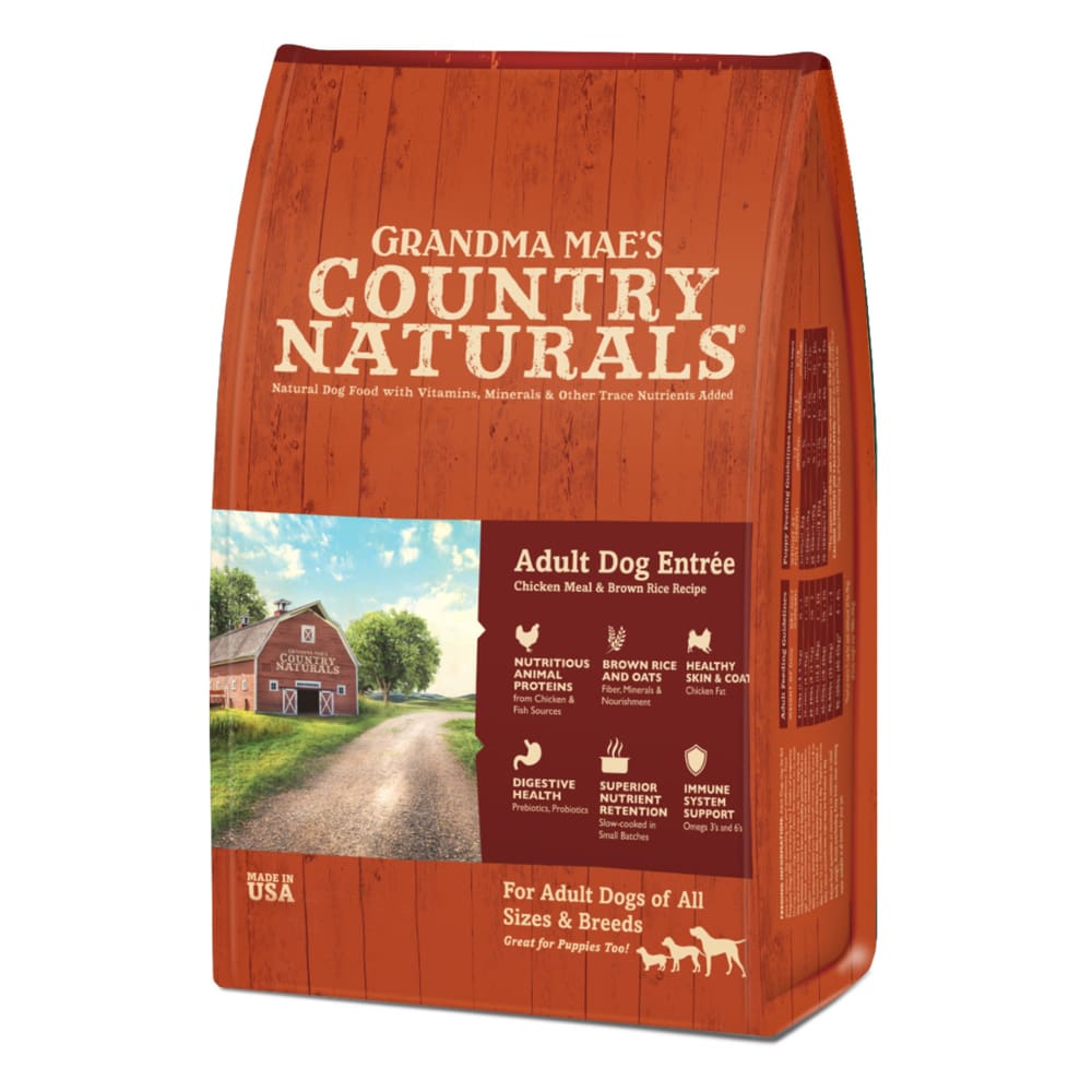 Grandma Maes Country Naturals Premium All Natural Adult Dog Food 4 lb - Pet Supplies - Grandma Maes