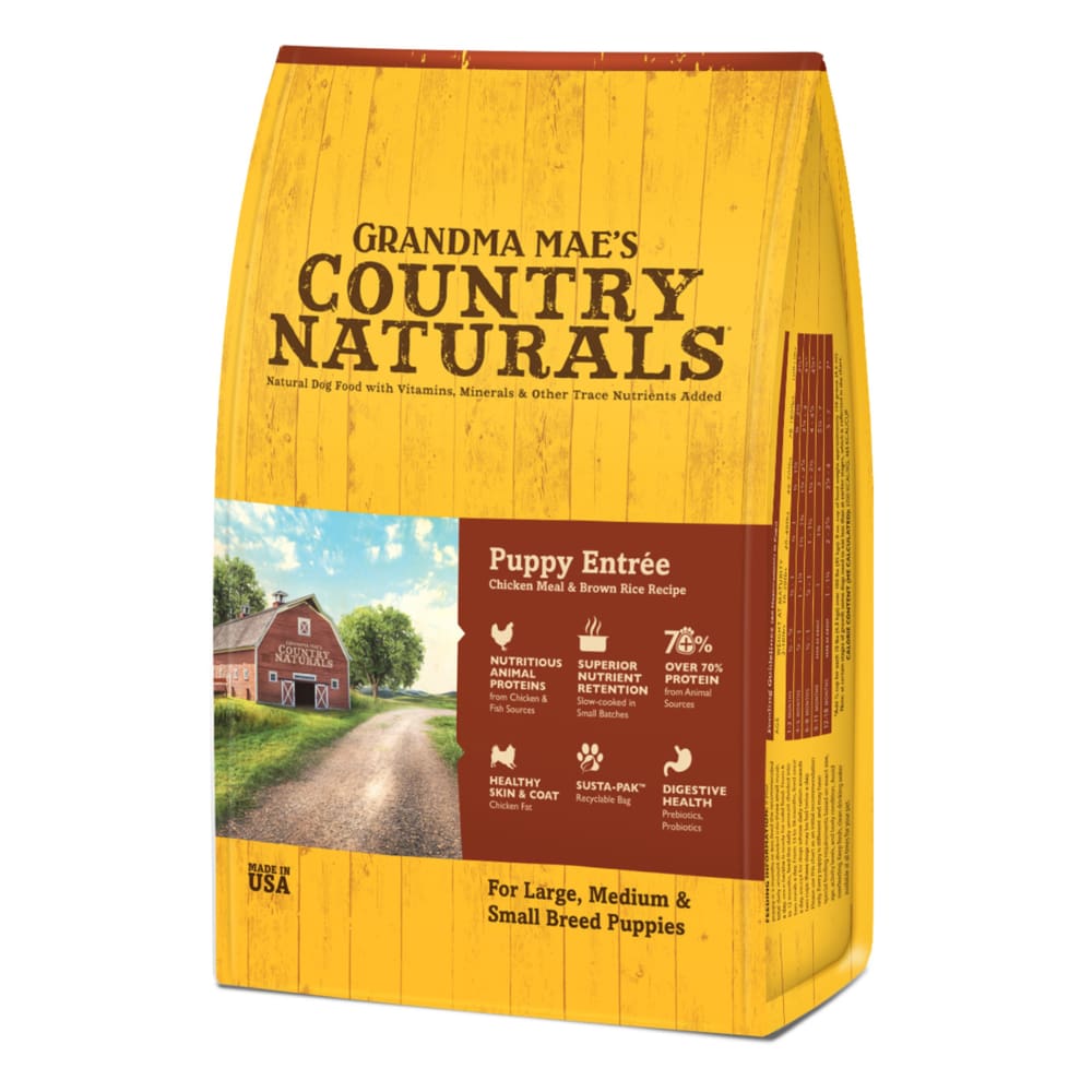 Grandma Maes Country Naturals Premium All Natural Puppy Food 26 lb - Pet Supplies - Grandma Maes
