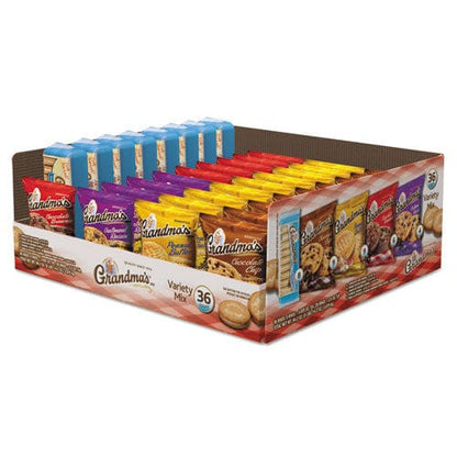 Grandma’s Cookies Variety Tray 36 Count 2.5 Oz Packs - Food Service - Grandma’s®