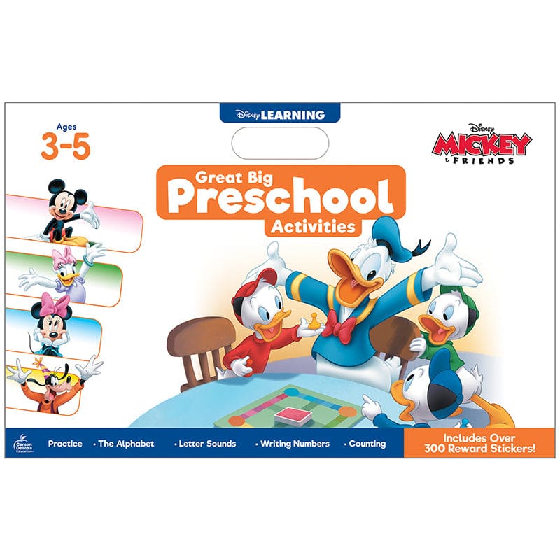 Great Big Preschool Activities (Pack of 2) - Language Arts - Carson Dellosa Education