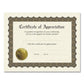 Great Papers! Ready-to-use Certificates Excellence 11 X 8.5 Ivory/brown/gold Colors With Brown Border 6/pack - School Supplies - Great