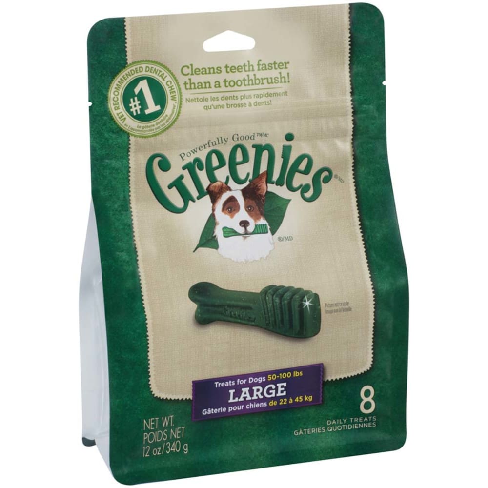 Greenies Dog Dental Treats Original 1ea/12 oz 8 ct Large - Pet Supplies - Greenies