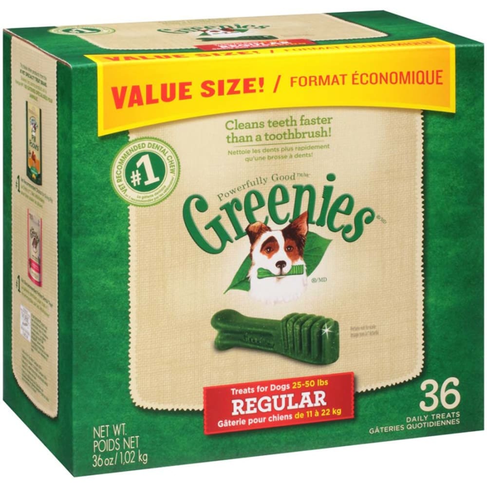 Greenies Dog Dental Treats Original 1ea/36 oz 36 ct Regular - Pet Supplies - Greenies