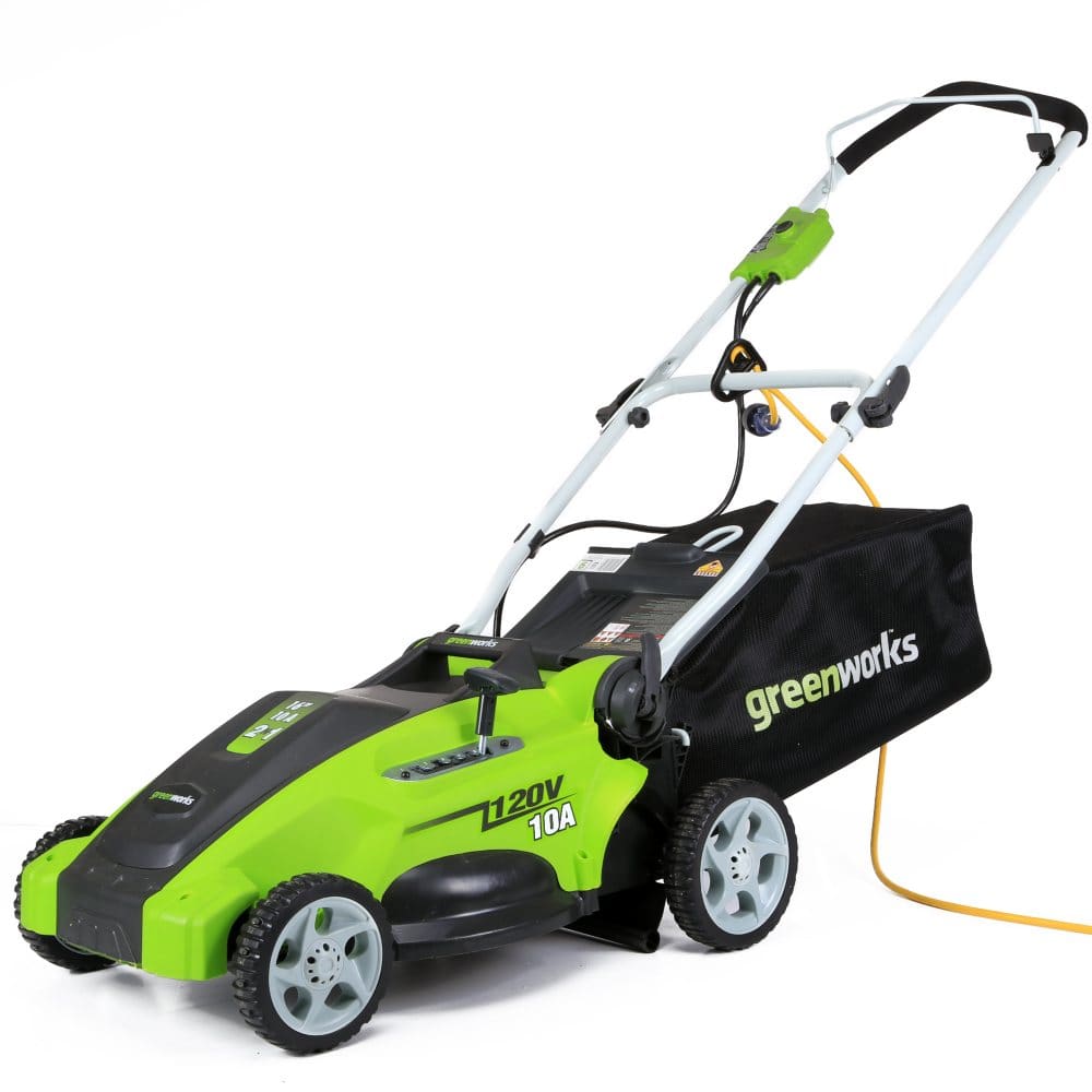 GreenWorks 10 Amp 16 Corded Lawn Mower - Lawn Mowers - GreenWorks