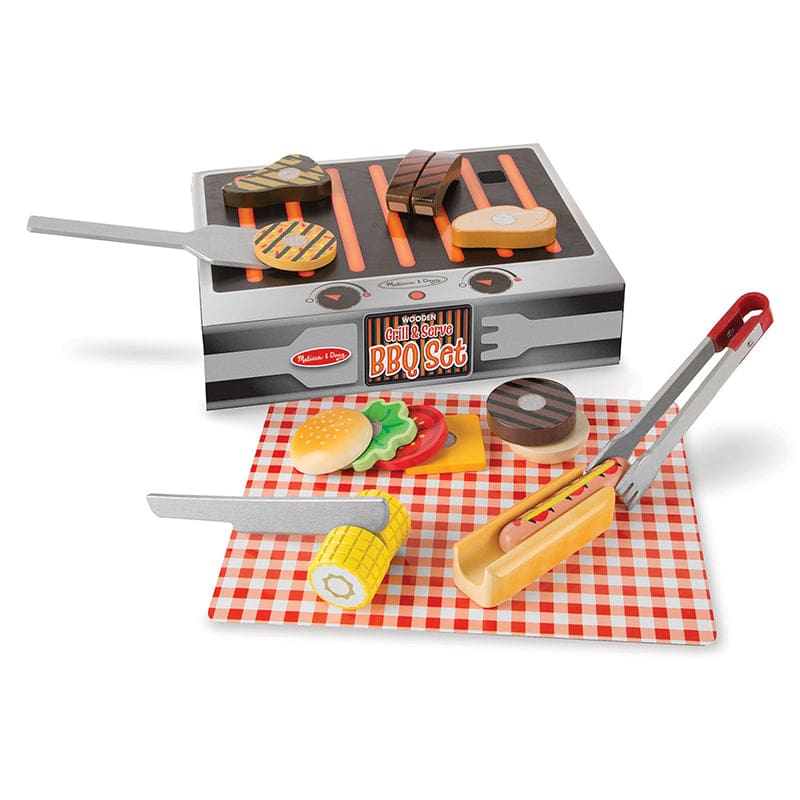 Grill & Serve Bbq Set - Pretend & Play - Melissa & Doug