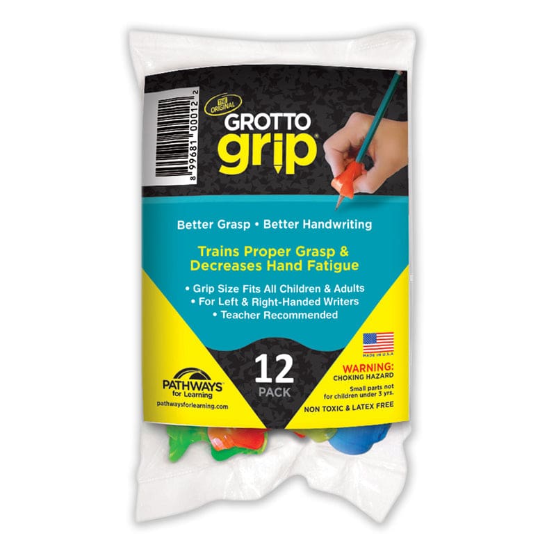 Grotto Grips 12 Pack (Pack of 2) - Pencils & Accessories - Pathways For Learning