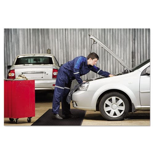 Guardian Air Step Antifatigue Mat Polypropylene 36 X 60 Black - Janitorial & Sanitation - Guardian