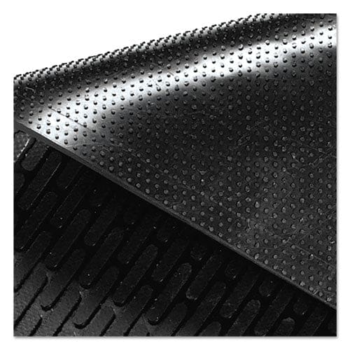 Guardian Clean Step Outdoor Rubber Scraper Mat Polypropylene 48 X 72 Black - Janitorial & Sanitation - Guardian