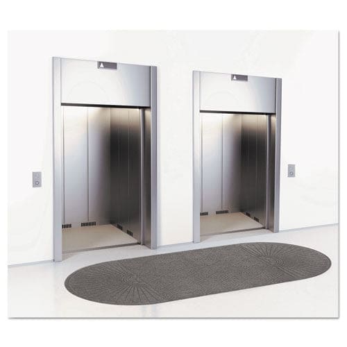 Guardian Ecoguard Diamond Floor Mat Double Fan 36 X 96 Charcoal - Janitorial & Sanitation - Guardian