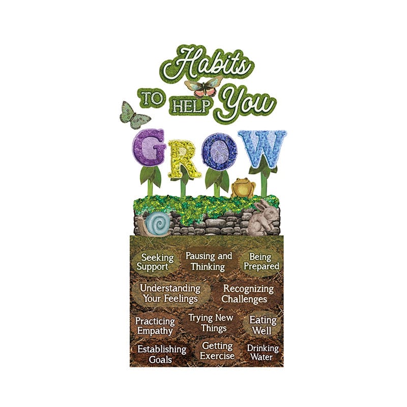 Habits To Help You Grow Mini Bbs (Pack of 6) - Classroom Theme - Eureka