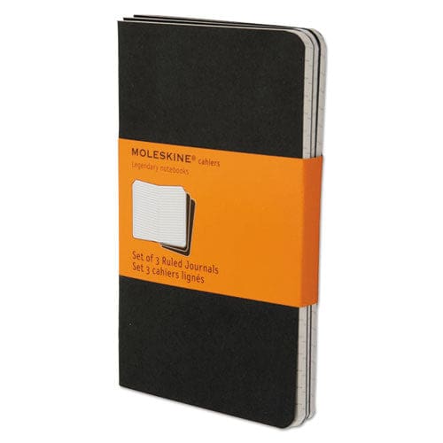 Hachette Moleskine Cahier Journal Narrow Rule Black - General - HACHETTE