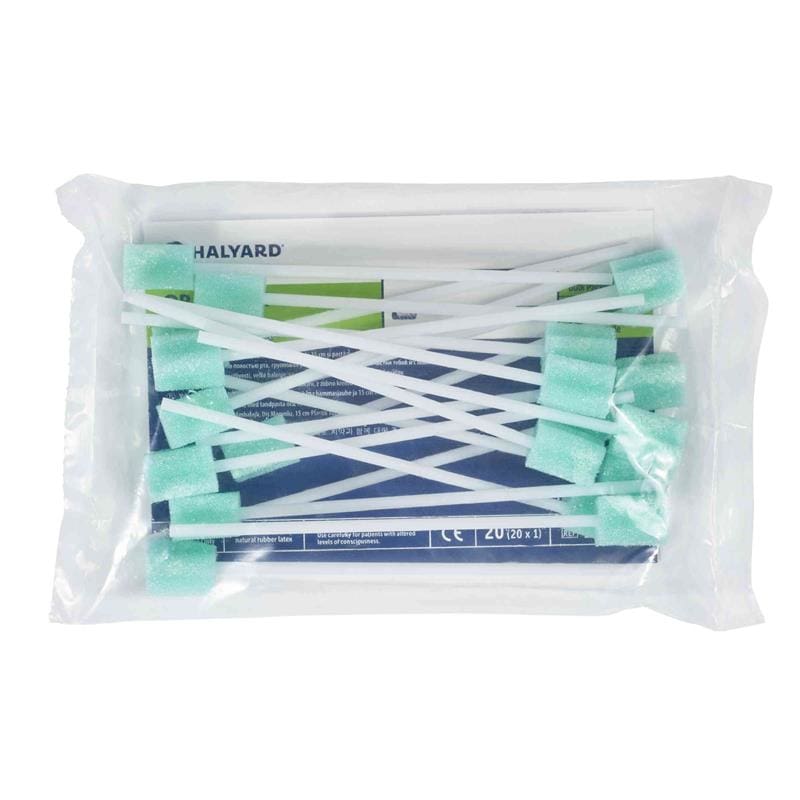 Halyard Dentaswab Oral Care Swab Pk20 Pack of 20 (Pack of 6) - Item Detail - Halyard