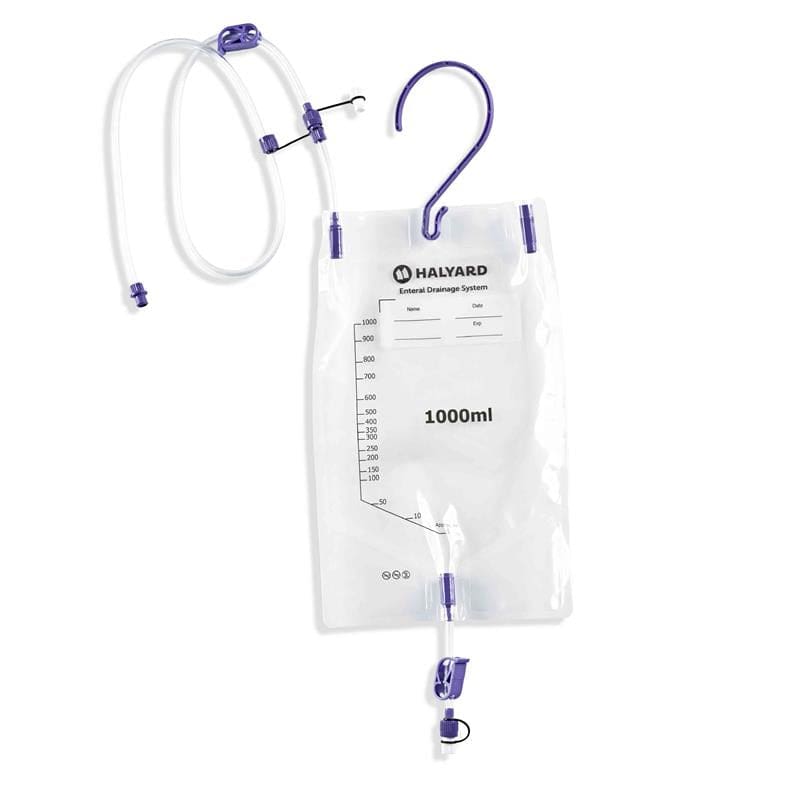 Halyard Enteral Drainage System With Enfit 1000Ml Case of 30 - Item Detail - Halyard