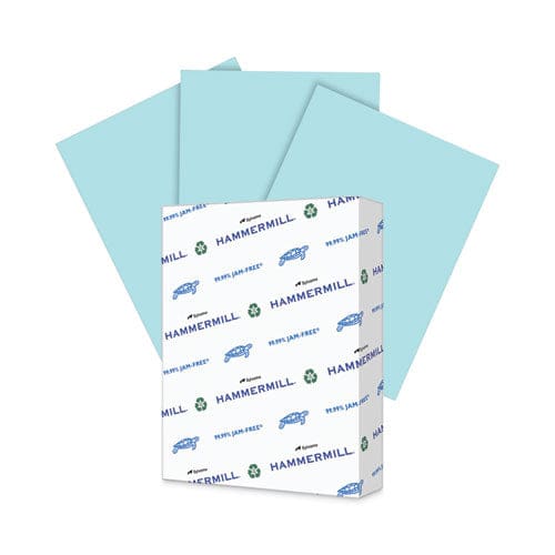 Hammermill Colors Print Paper 20 Lb Bond Weight 8.5 X 11 Blue 500/ream - School Supplies - Hammermill®