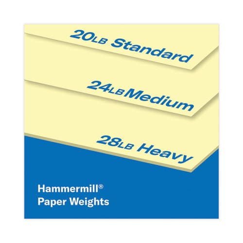 Hammermill Colors Print Paper 20 Lb Bond Weight 8.5 X 11 Canary 500 Sheets/ream 10 Reams/carton - School Supplies - Hammermill®