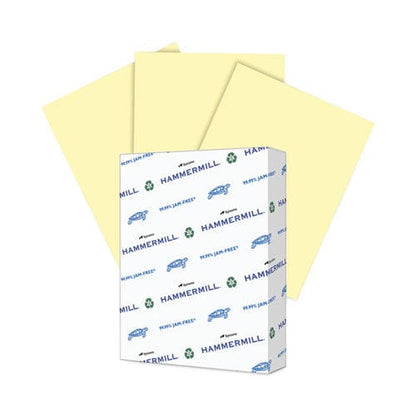 Hammermill Colors Print Paper 20 Lb Bond Weight 8.5 X 11 Canary 500/ream - School Supplies - Hammermill®