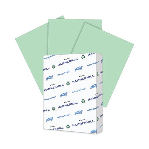 Hammermill Colors Print Paper 20 Lb Bond Weight 8.5 X 11 Green 500/ream - School Supplies - Hammermill®