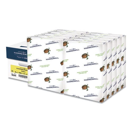 Hammermill Colors Print Paper 20 Lb Bond Weight 8.5 X 11 Green 500/ream - School Supplies - Hammermill®