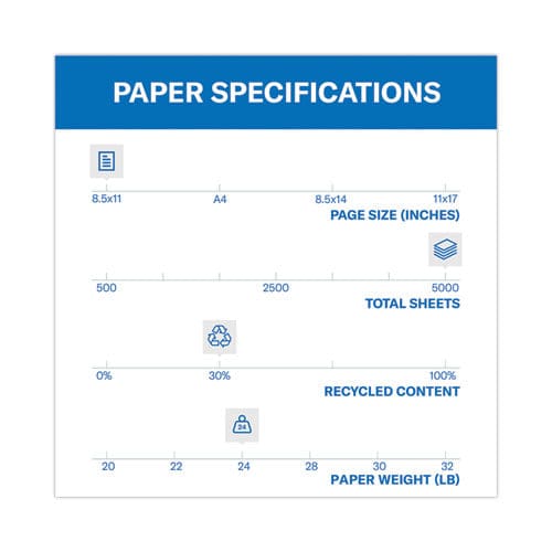 Hammermill Colors Print Paper 20 Lb Bond Weight 8.5 X 11 Pink 500 Sheets/ream 10 Reams/carton - School Supplies - Hammermill®