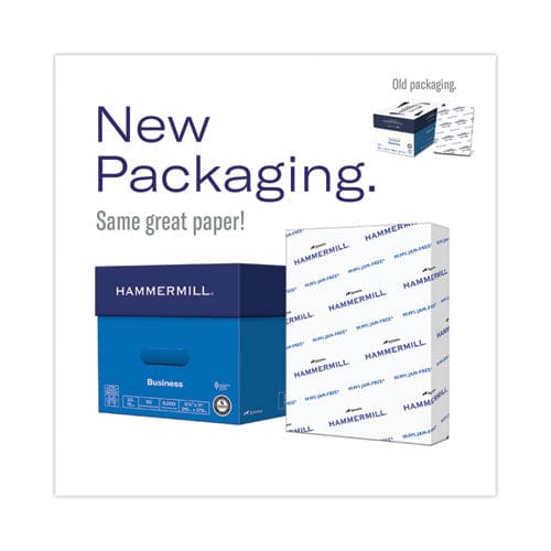 Hammermill Copy Plus Print Paper 92 Bright 20 Lb Bond Weight 8.5 X 14 White 500 Sheets/ream 10 Reams/carton - School Supplies - Hammermill®