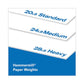 Hammermill Copy Plus Print Paper 92 Bright 3-hole 20 Lb Bond Weight 8.5 X 11 White 500/ream - School Supplies - Hammermill®