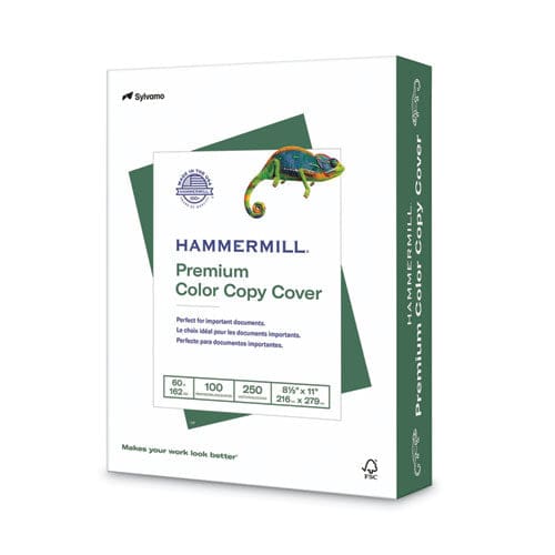 Hammermill Premium Color Copy Cover 100 Bright 60 Lb Cover Weight 8.5 X 11 250/pack - Office - Hammermill®