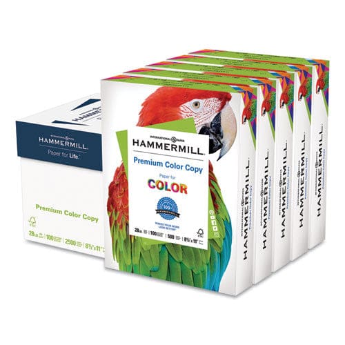 Hammermill Premium Color Copy Print Paper 100 Bright 28 Lb Bond Weight 11 X 17 Photo White 500/ream - School Supplies - Hammermill®