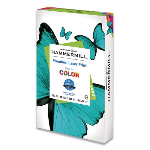 Hammermill Premium Laser Print Paper 98 Bright 24 Lb Bond Weight 11 X 17 White 500/ream - School Supplies - Hammermill®