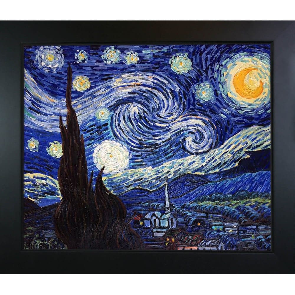 Hand Painted Oil Reproduction Of Vincent Van Gogh S Starry Night Shelhealth