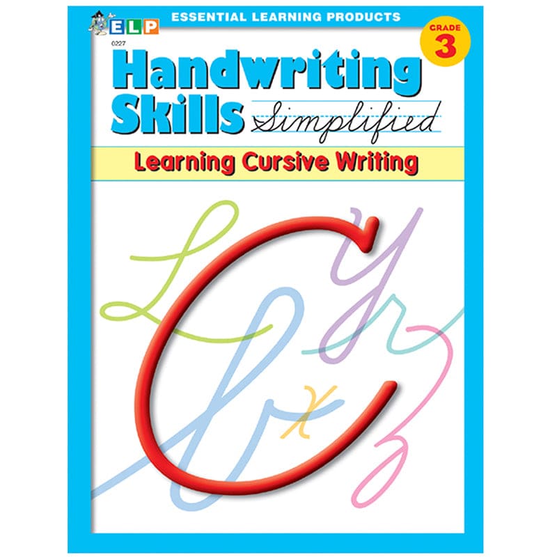 Handwriting Skills Simplified Learning Cursive (Pack of 6) - Handwriting Skills - Primary Concepts Inc