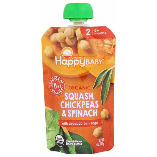 HAPPY BABY Happy Baby Food Bby Sqsh Chkp Sp Org, 4 Oz