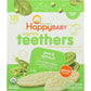 Happy Baby Happy Baby Organic Teething Wafers Pea and Spinach, 1.7 oz