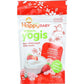 Happy Baby Happy Baby Organic Yogis Yogurt and Fruit Snacks Strawberry, 1 oz