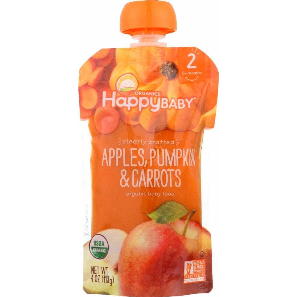 Happy Baby Happy Baby S2 Apple Pumpkin Carrot Organic, 4 oz