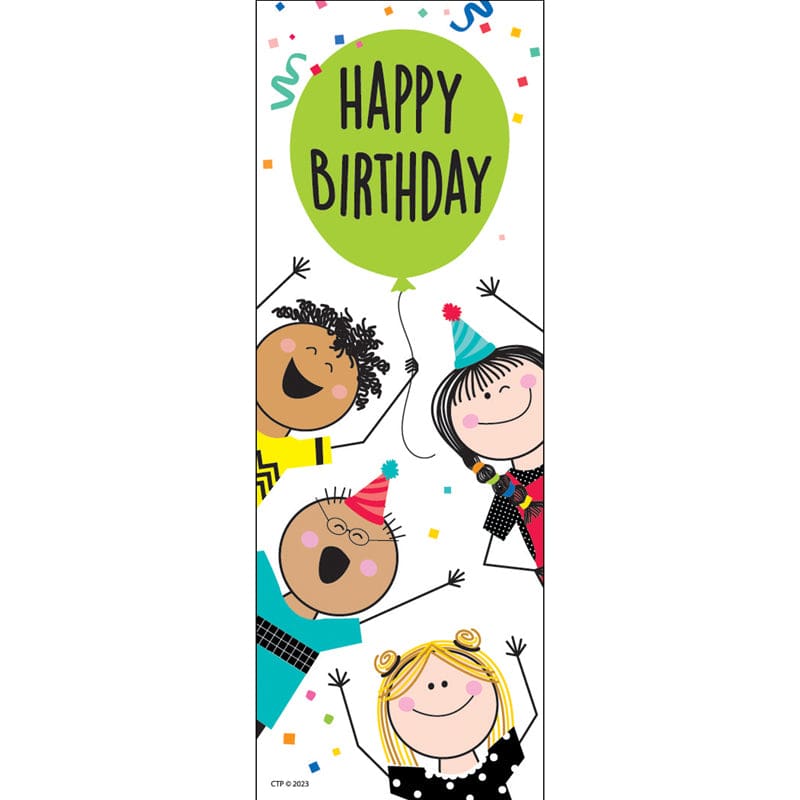 Happy Birthday Bookmark (Pack of 10) - Bookmarks - Creative Teaching Press