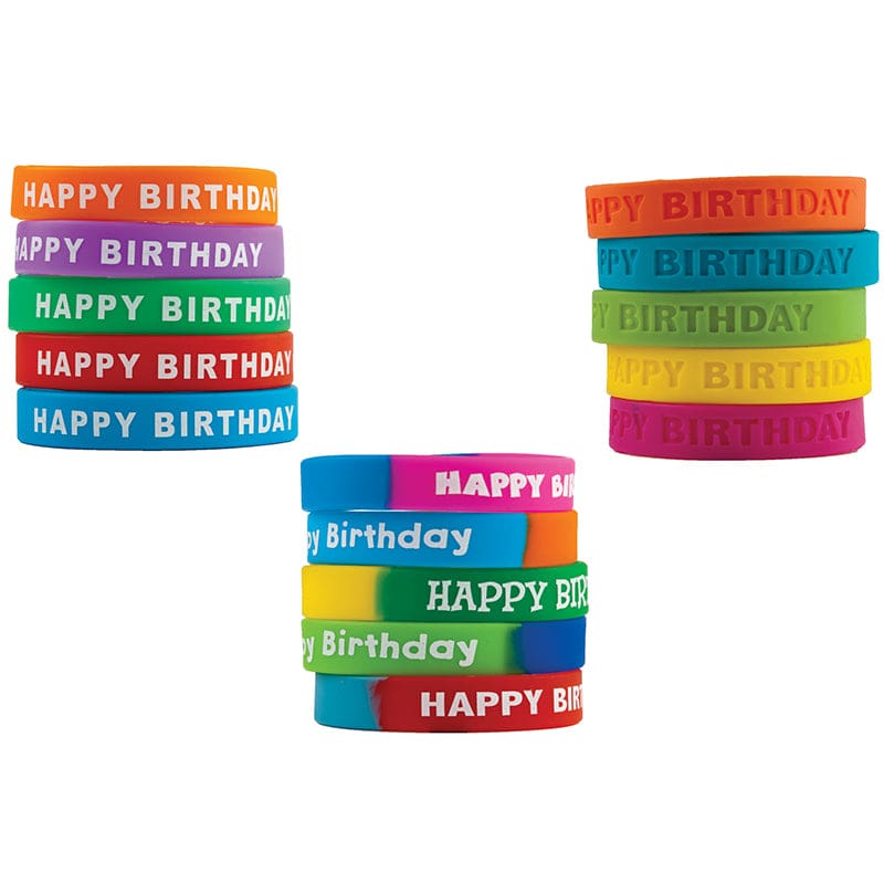 Happy Birthday Wristband Class Pack (Pack of 2) - Novelty - Teacher Created Resources