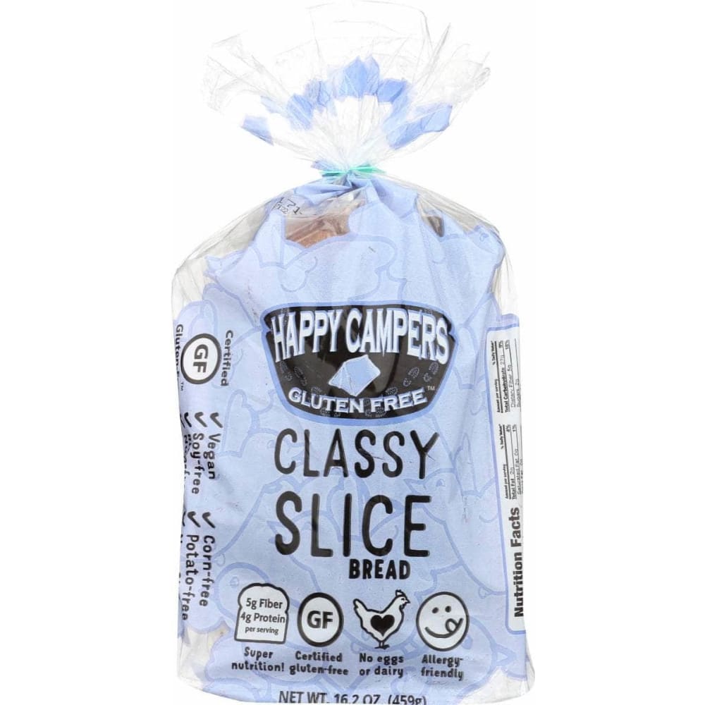 Happy Campers Gluten Free Happy Campers Gluten Free Classy Slice Bread, 16.20 oz