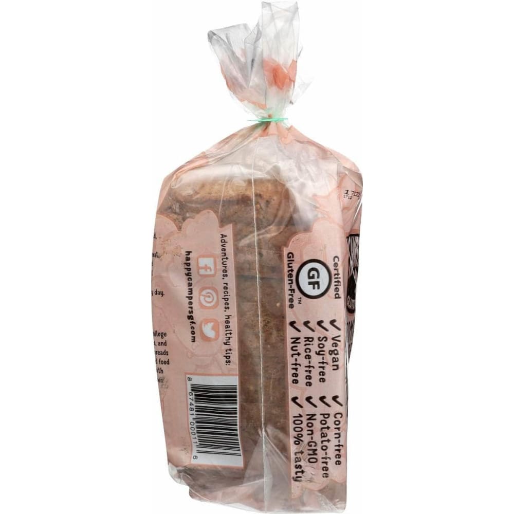 Happy Campers Gluten Free Happy Campers Gluten Free Stompin' Good Seedy Buckwheat Molasses Bread, 17.40 oz