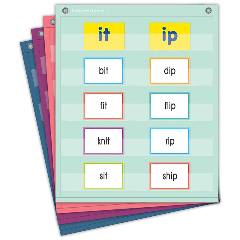 Happy Day Magnet Mini Pocket Charts 14 X 17In - Pocket Charts - Teacher Created Resources