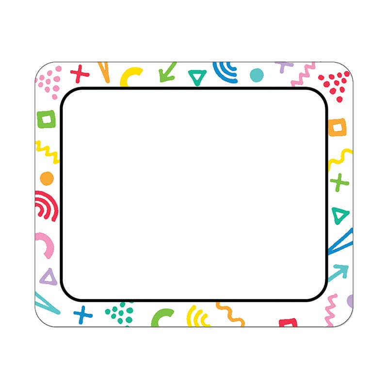 Happy Place Name Tags (Pack of 10) - Name Tags - Carson Dellosa Education