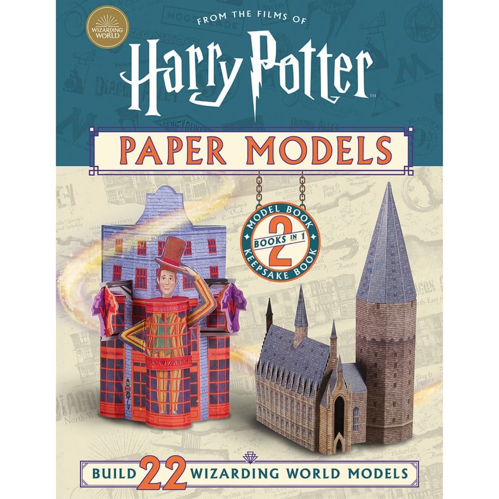 Harry Potter Paper Models - Kids Books - Harry