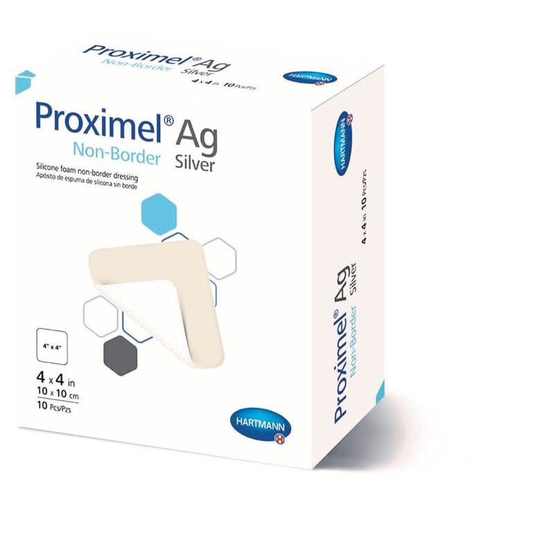 Hartmann Proximel Ag Non-Border 4X4 Foam Bx10 Box of OX - Item Detail - Hartmann