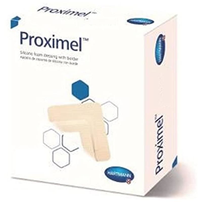 Hartmann Proximel Silicone With Border 3 X 3 Box of 10 - Wound Care >> Advanced Wound Care >> Silicone - Hartmann