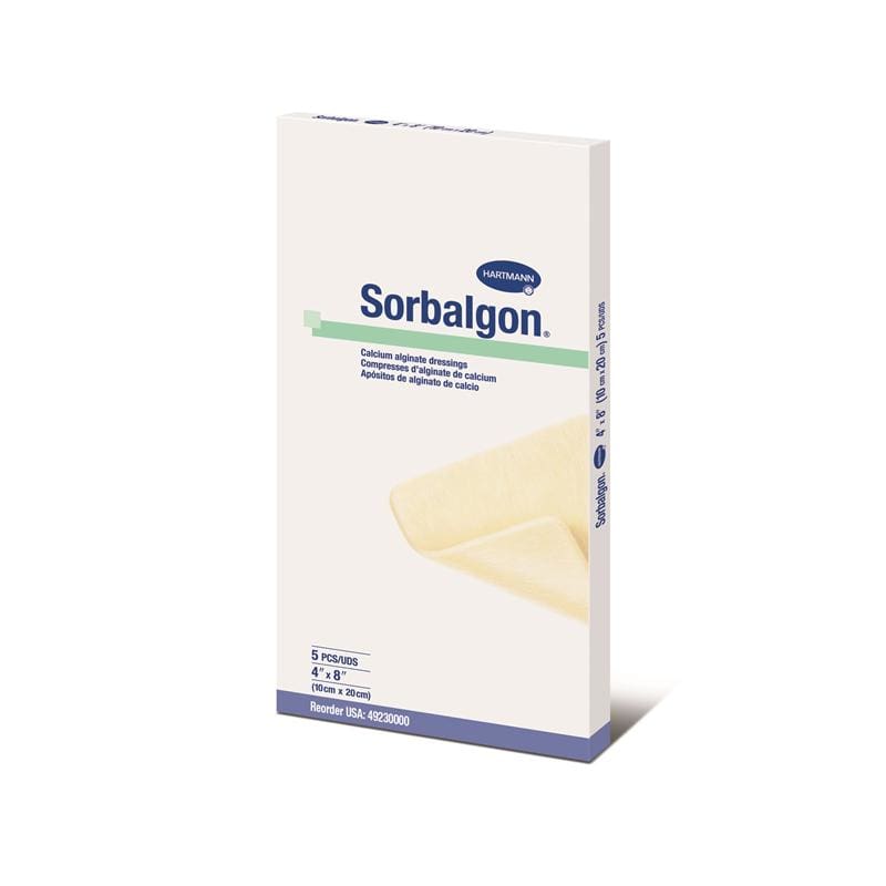 Hartmann Sorbalgon Calcium Alginate 4 X 8 Box of 5 - Item Detail - Hartmann